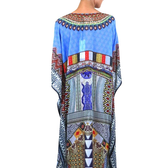 Caftan Dress-Kaftan Coverup Women's Kaftan Dress - Picture 9 of 11
